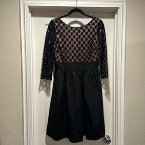 Eliza J black cocktail dress - size 8
